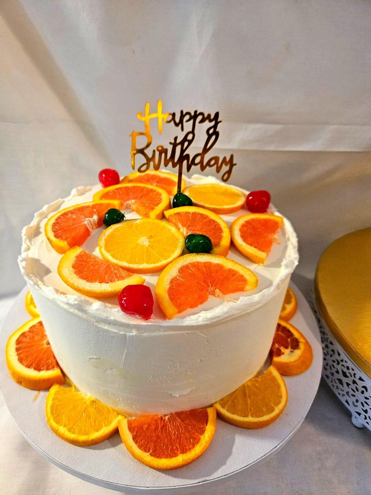 Happy Birthday aux Agrumes