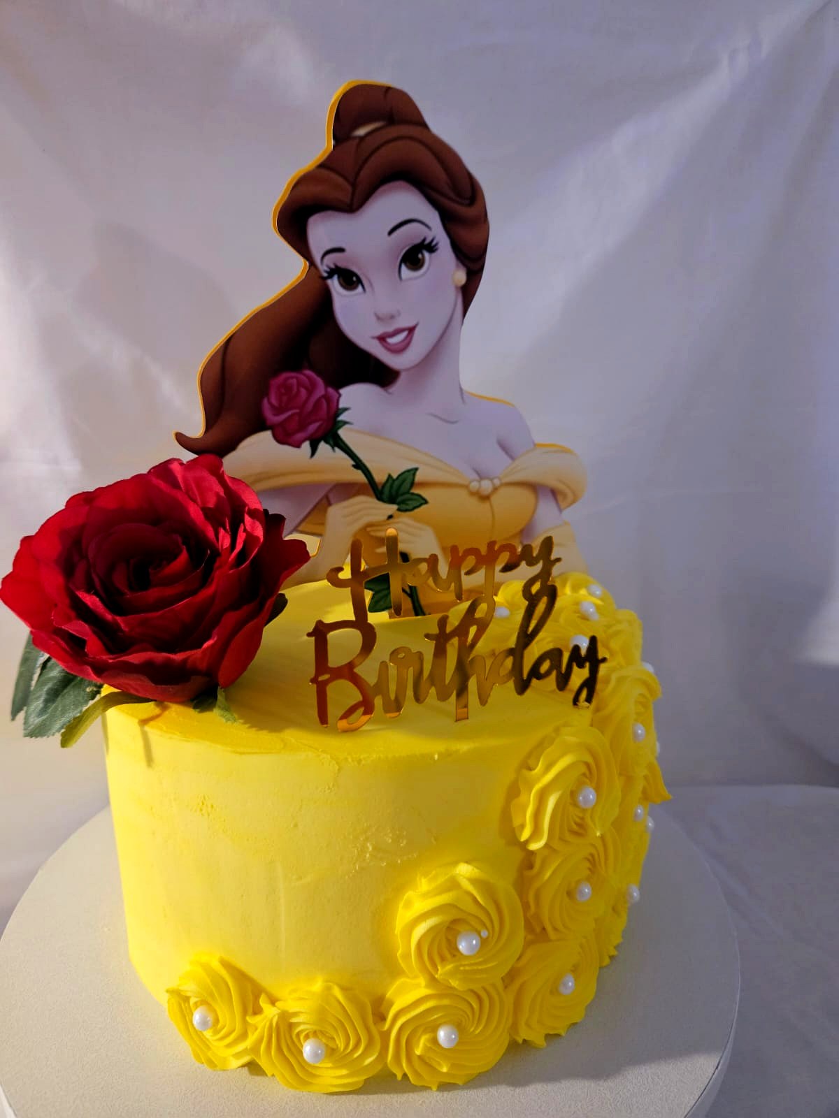 Gâteau Belle — La Belle et la Bête